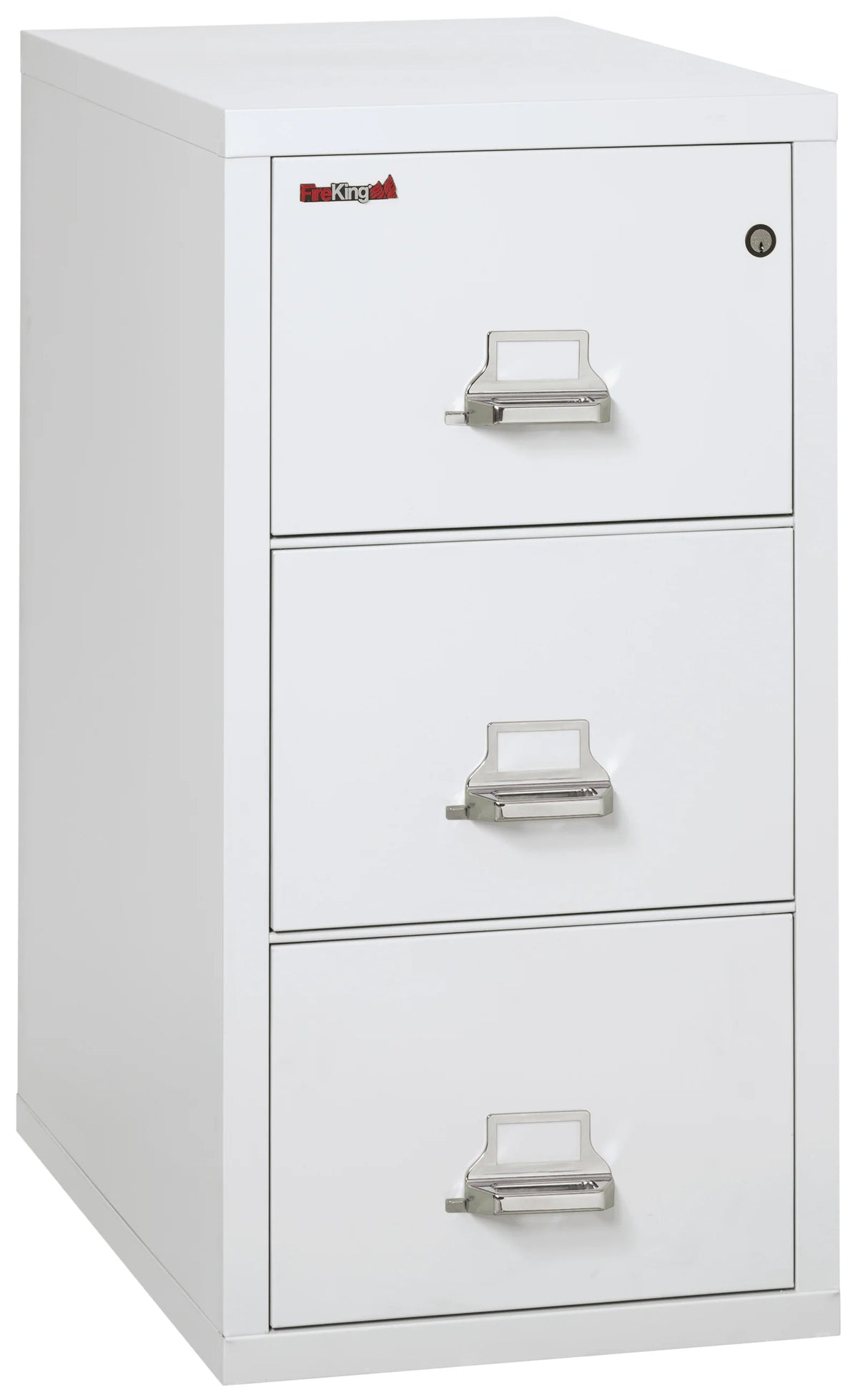 FireKing 3-Drawer 31" Deep 1-Hour Rated Fireproof File Cabinet, Letter
