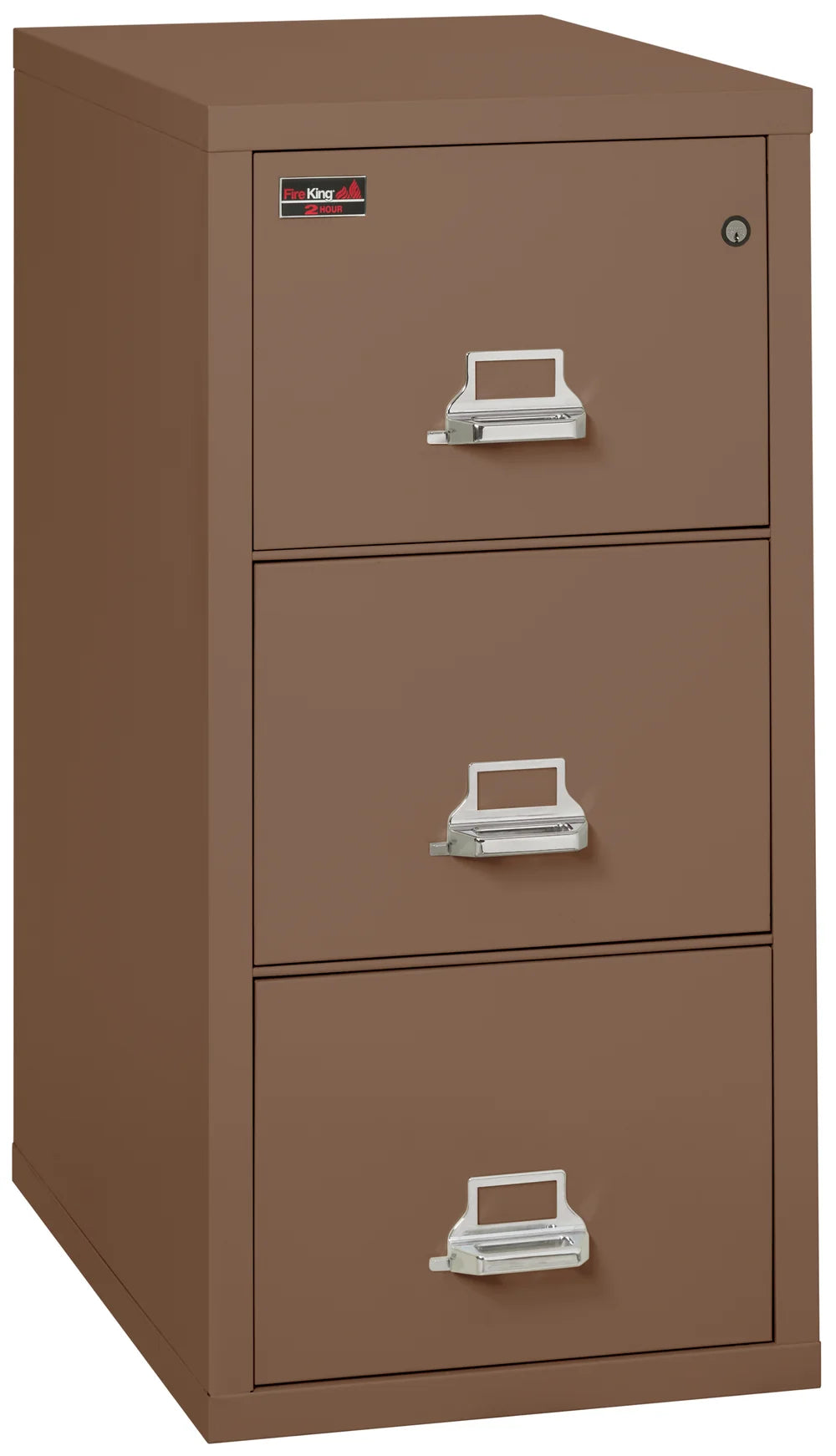 FireKing 3-Drawer 31" Deep 2-Hour Rated Fireproof File Cabinet, Letter