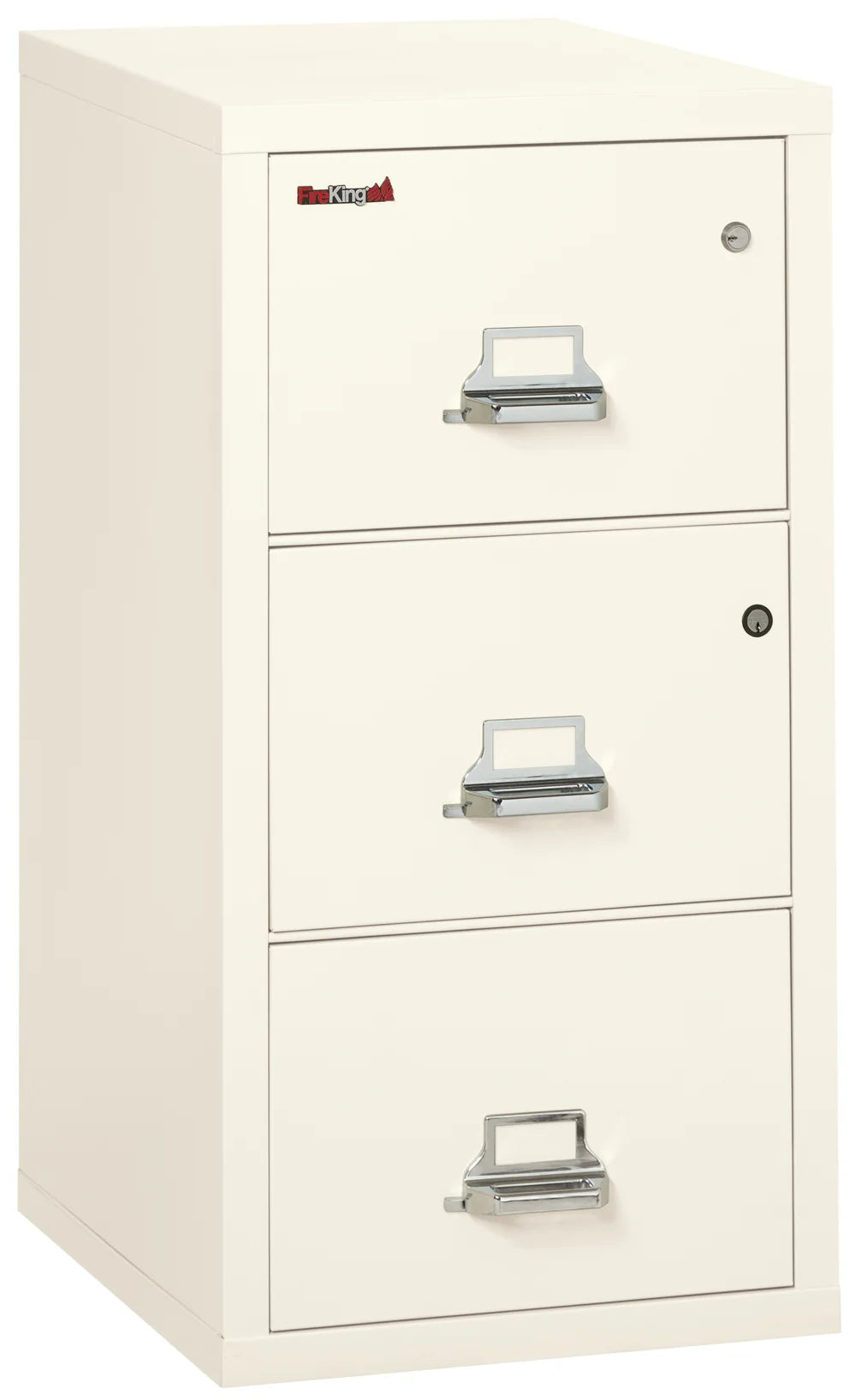 FireKing Safe-In-A-File 3-Drawer 31" Deep 1-Hour Rated Fireproof File Cabinet, Legal