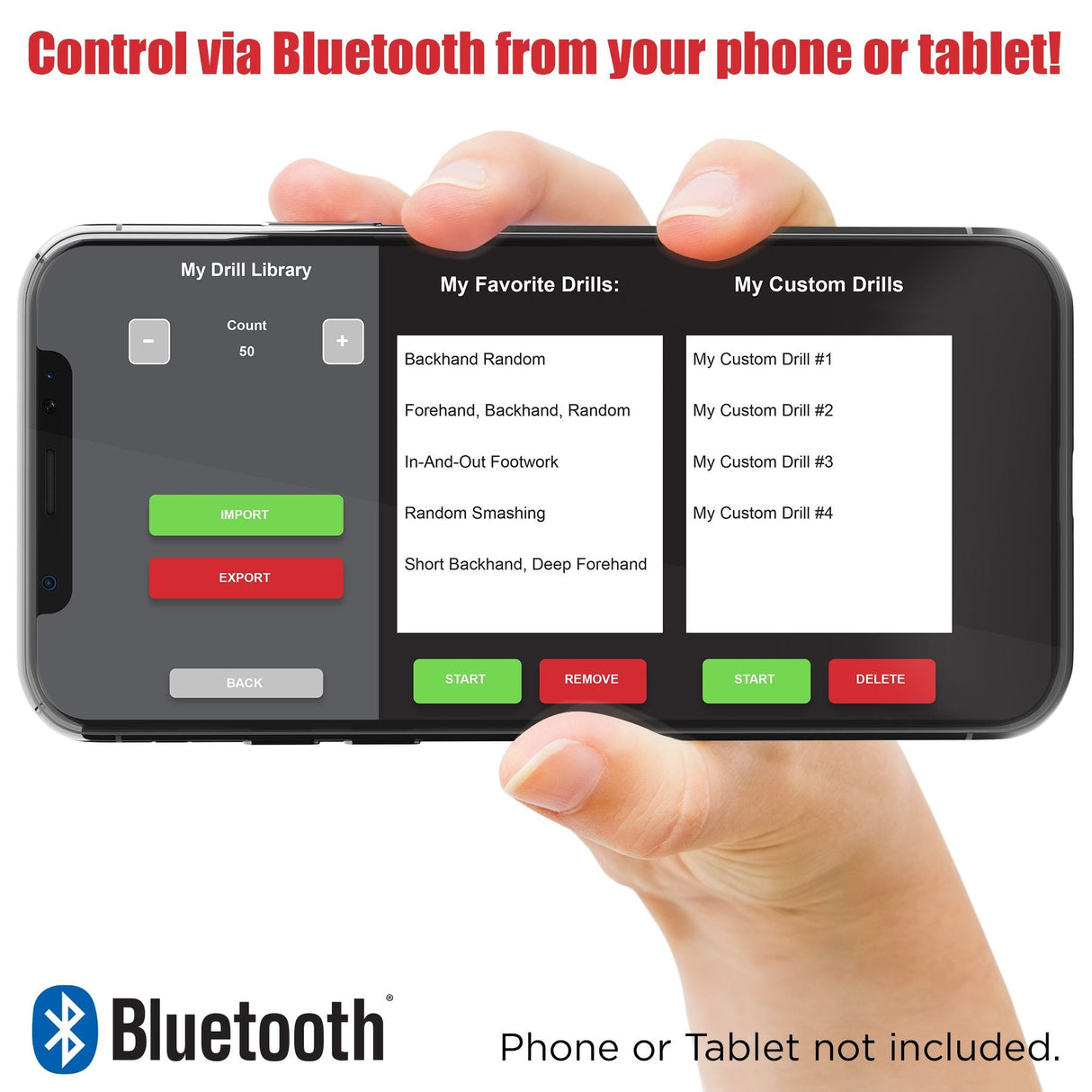 Robo-Pong 3050XL Table Tennis Robot