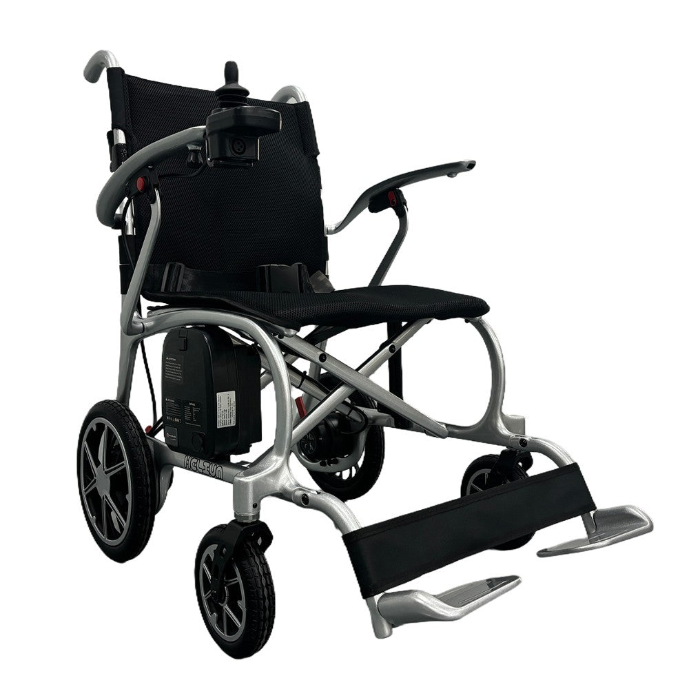 Helium 26 lbs Carbon Fiber Foldable Power Wheelchair
