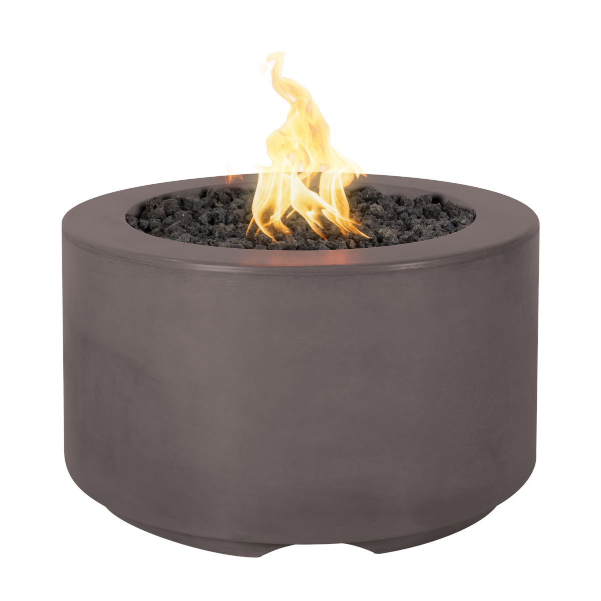 The Outdoor Plus 32" Florence Concrete Fire Pit / 18" Tall