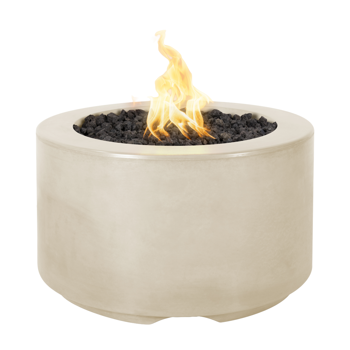 The Outdoor Plus 32" Florence Concrete Fire Pit / 18" Tall