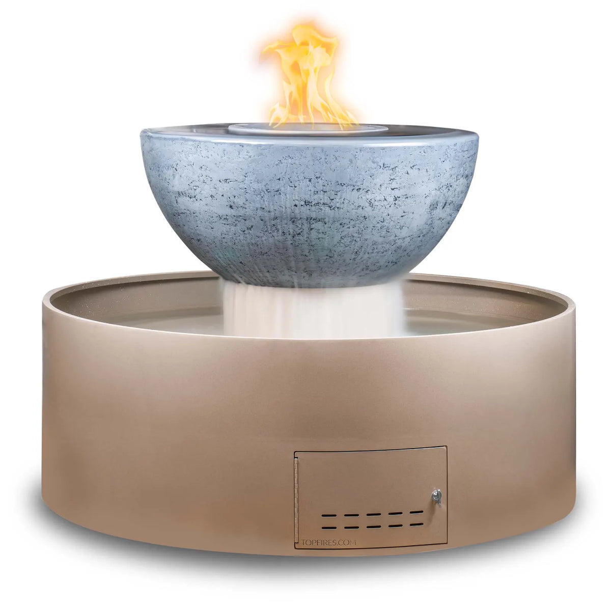 The Outdoor Plus 360° Sedona Self Contained Fire Bowl Unit