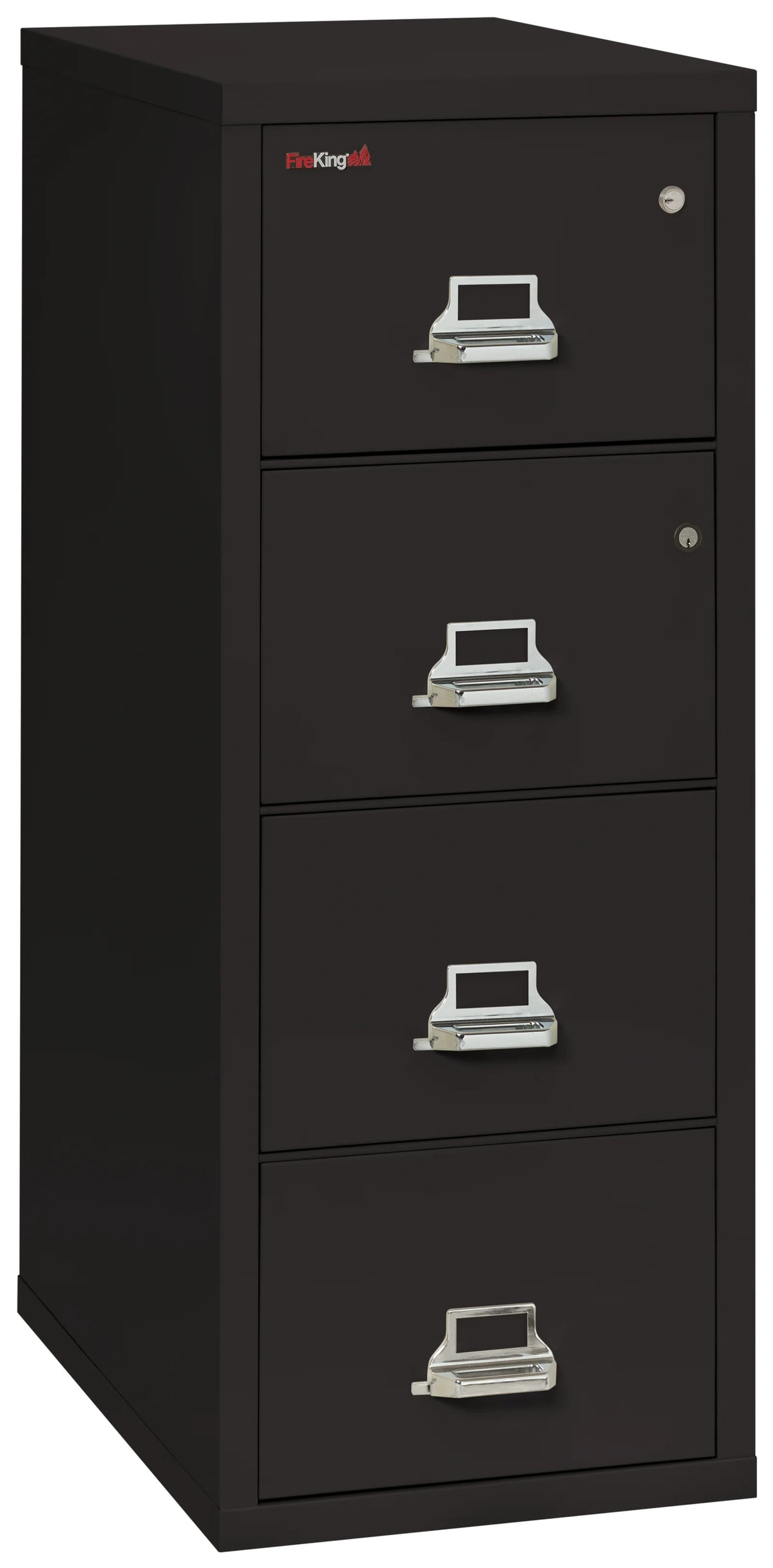 FireKing Safe-In-A-File 4-Drawer 31" Deep 1-Hour Rated Fireproof File Cabinet, Legal