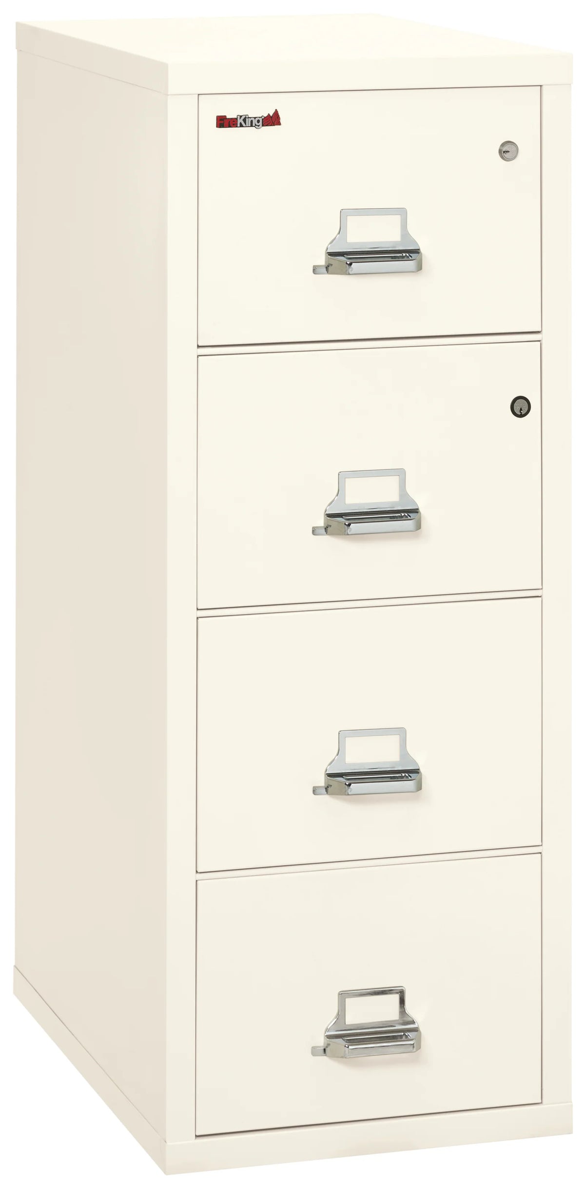 FireKing Safe-In-A-File 4-Drawer 31" Deep 1-Hour Rated Fireproof File Cabinet, Legal