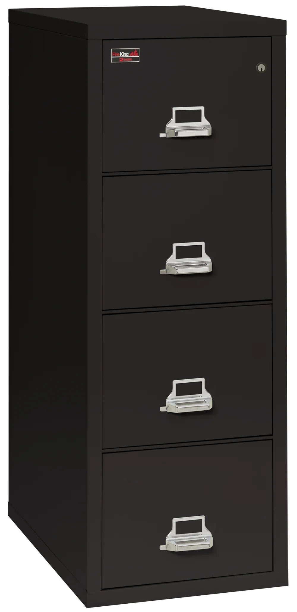 FireKing 4-Drawer 31" Deep 2-Hour Rated Fireproof File Cabinet, Legal