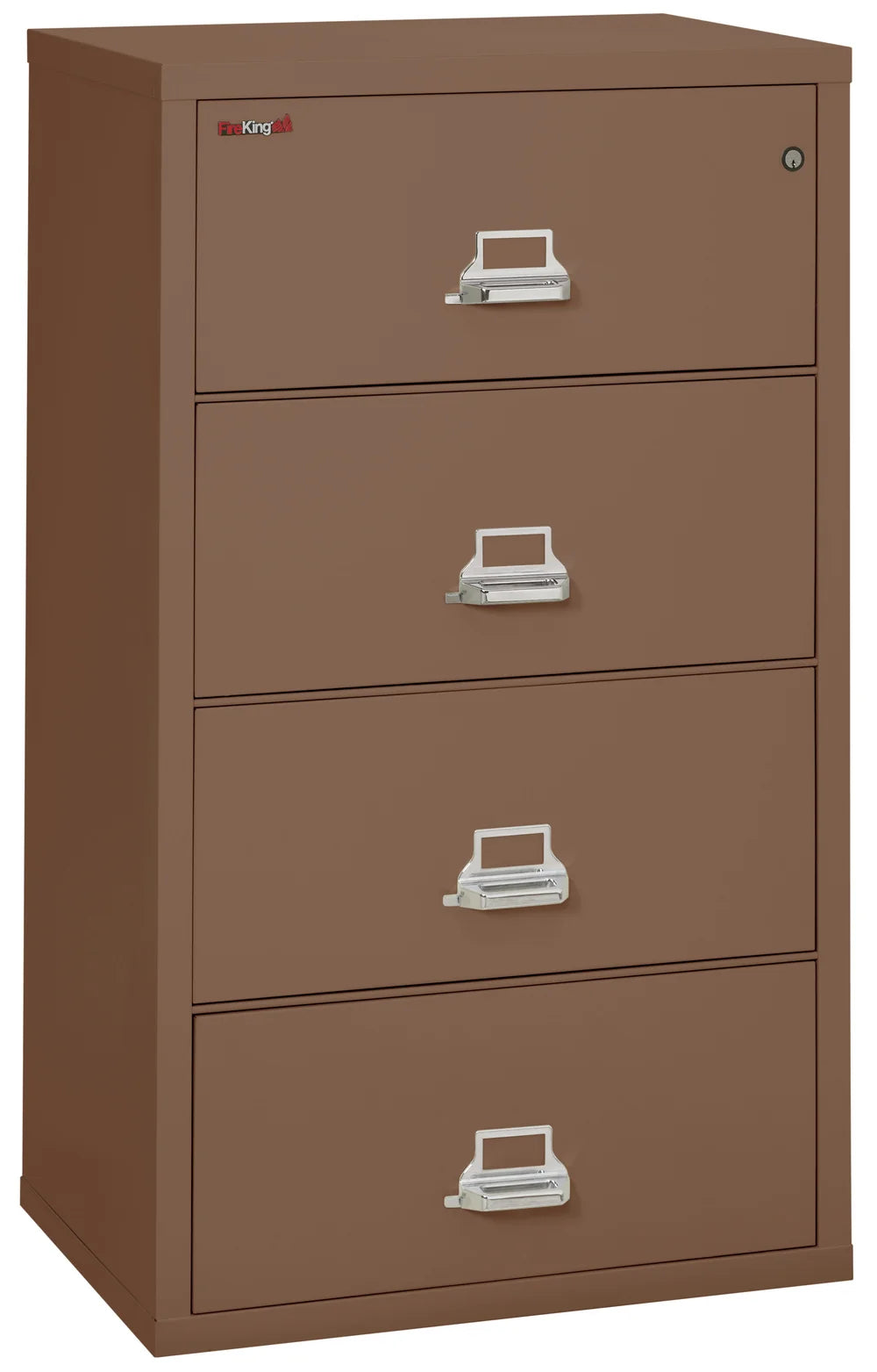 FireKing 4-Drawer 31" Wide 1-Hour Rated Lateral Fireproof File Cabinet