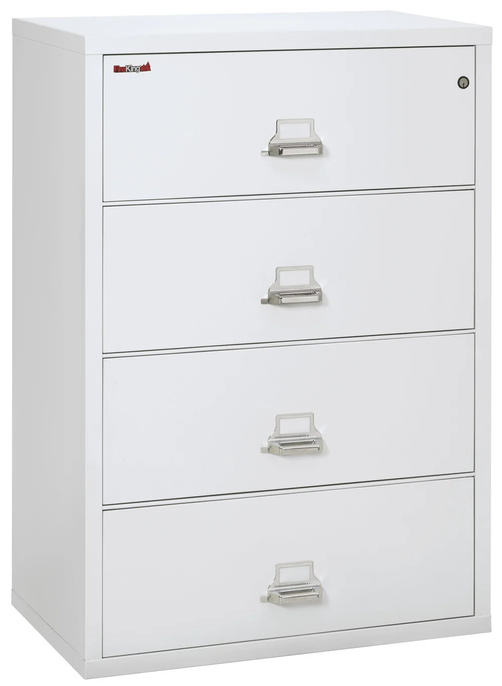 FireKing 4-Drawer 38" Wide 1-Hour Rated Lateral Fireproof File Cabinet
