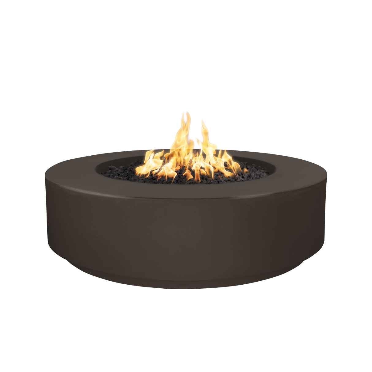 The Outdoor Plus 42" Florence Concrete Fire Pit / 12" Tall plus Free Cover