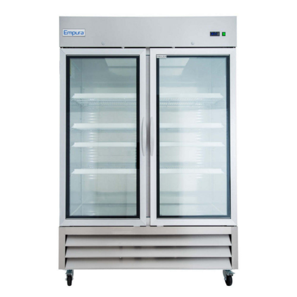 Empura Refrigeration E-KB54FG Reach-In Freezer 53.9"W X 31.9"D X 82.3"H 43.9 Cu. Ft. Capacity