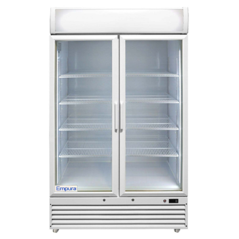 Empura Refrigeration EGM-36W Refrigerated Merchandiser 44.49"W X 28.35"D X 79.65"H 35 Cu. Ft. Capacity
