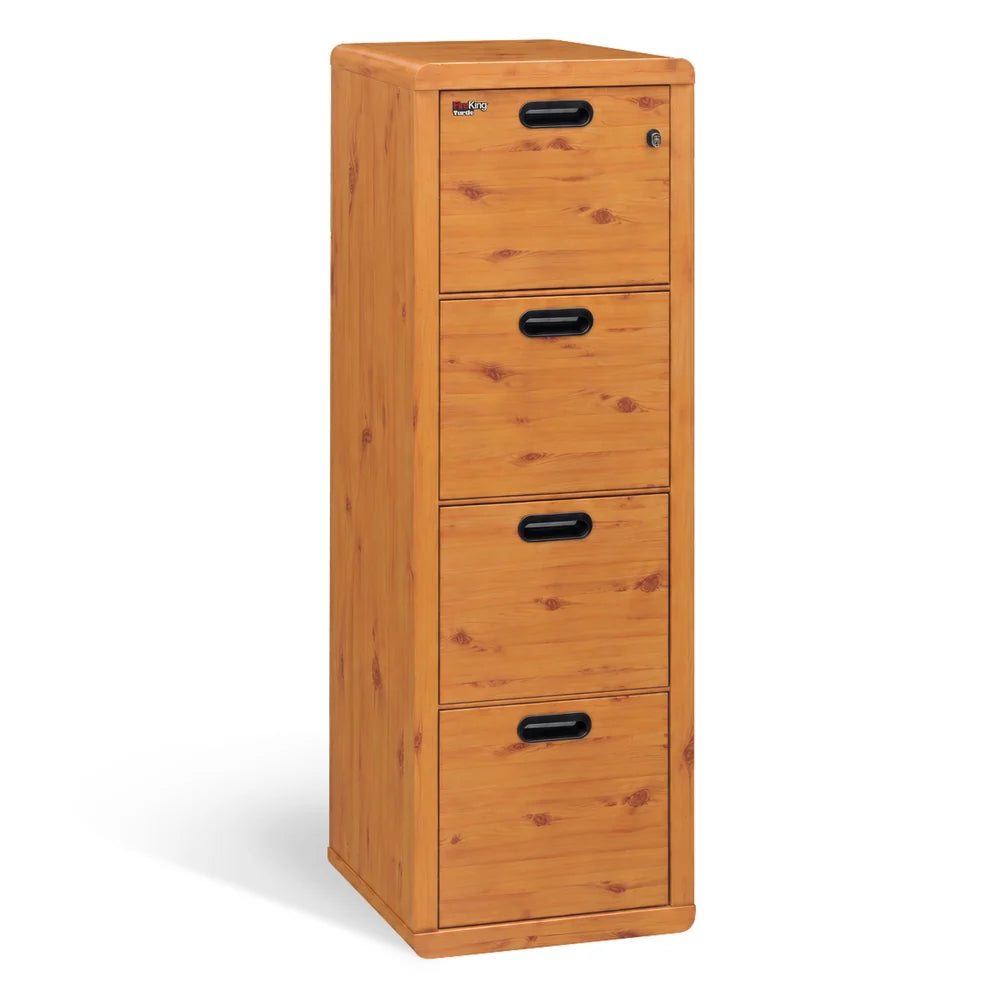 FireKing Turtle Contour Fire Rated File Cabinet, 1-Hour UL, Letter/Legal Filing, 2 or 4 Drawers
