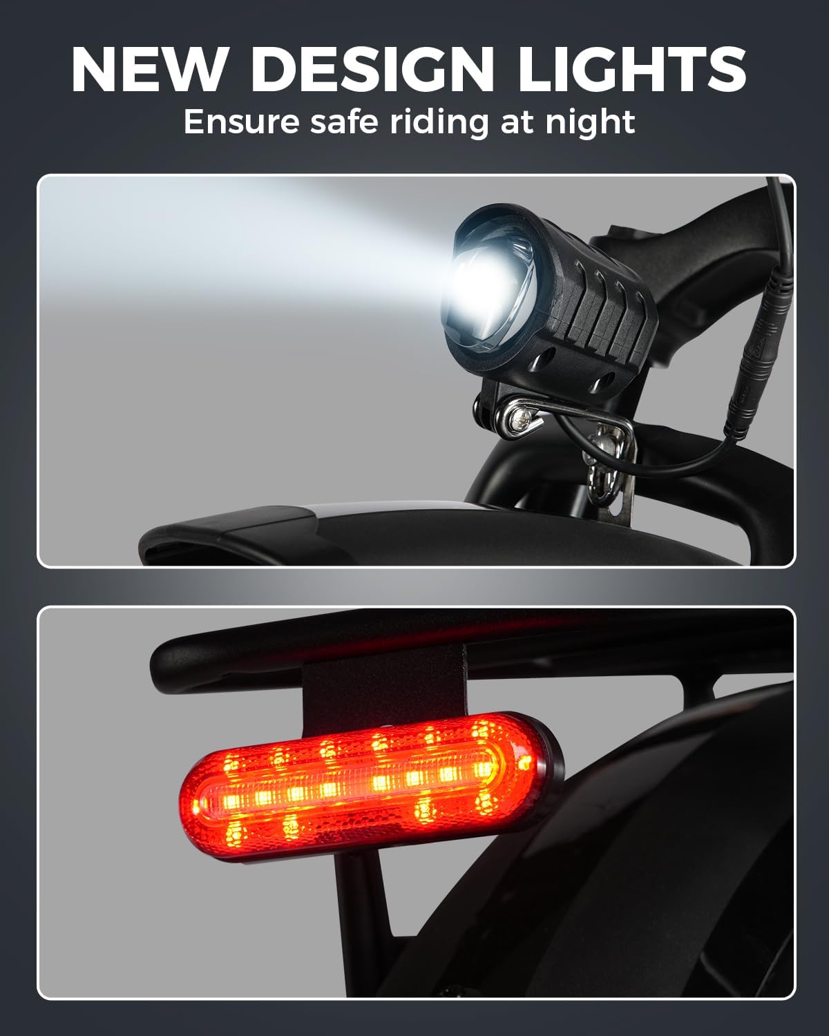 Mukkpet Suburban 750W Fat Tire Electric Bike