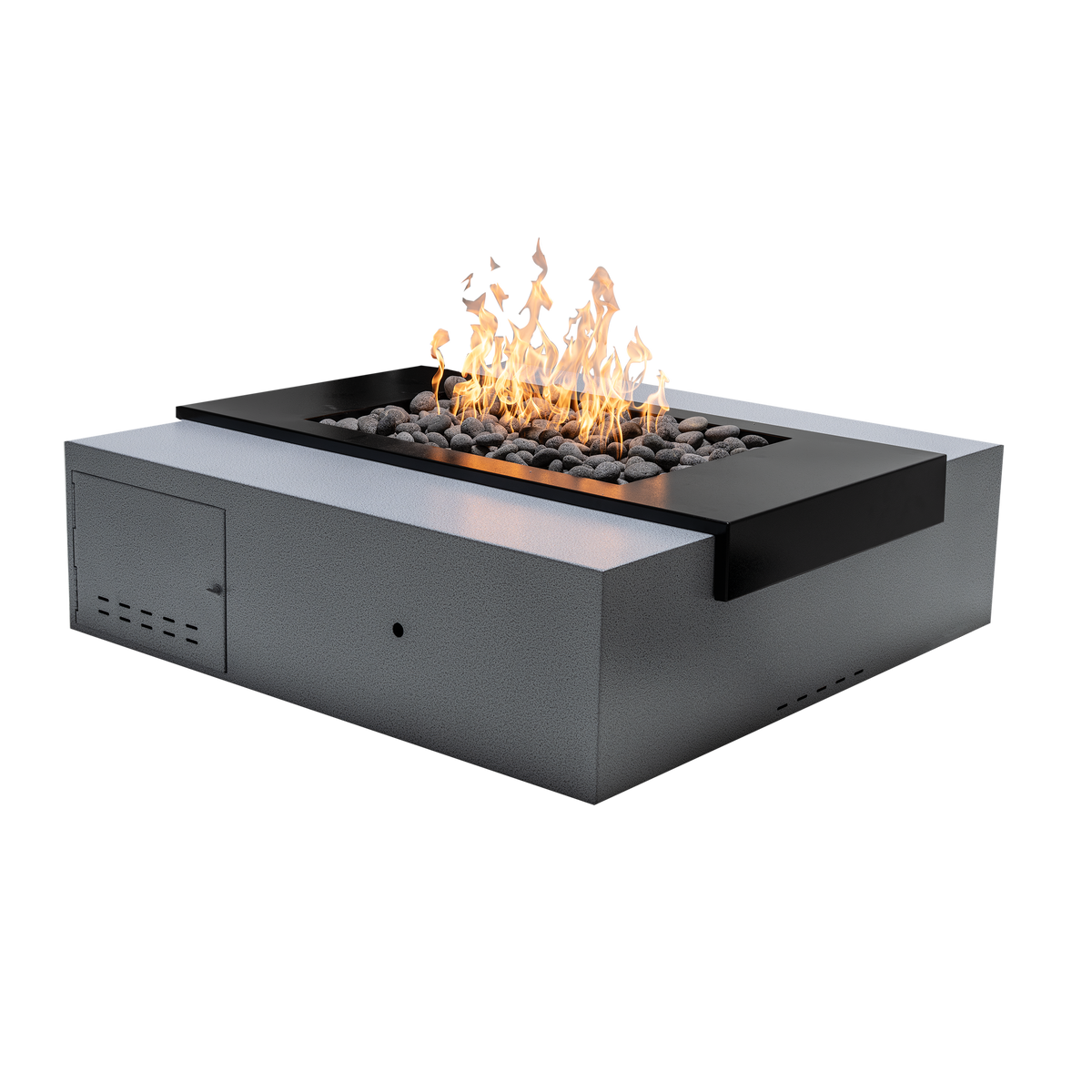 The Outdoor Plus Gallaway Metal Fire Pit - Low Profile