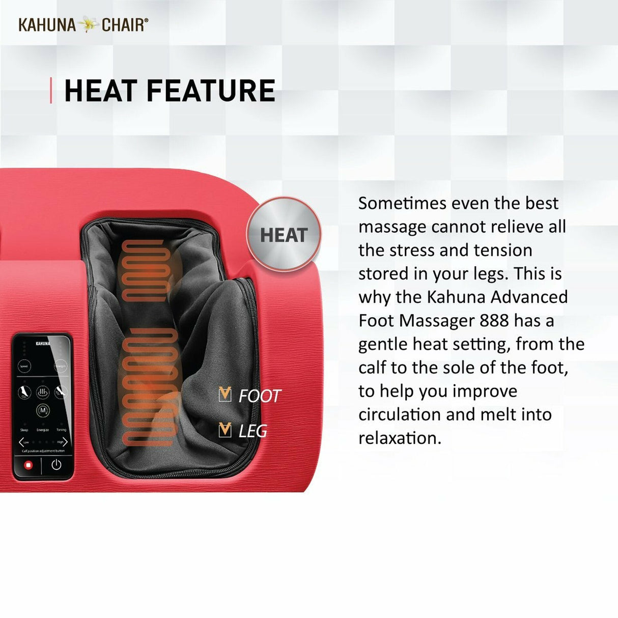 Kahuna FLM888 - Foot and Leg Massager