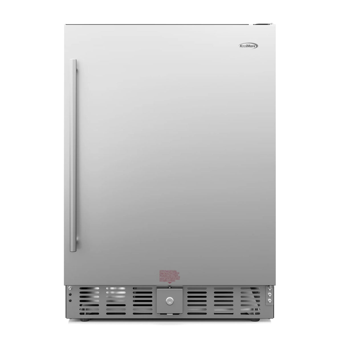 23.4 in. Stainless Steel, Solid-Door Built-In Refrigerator and Beverage Cooler, 5 Cu. ft.