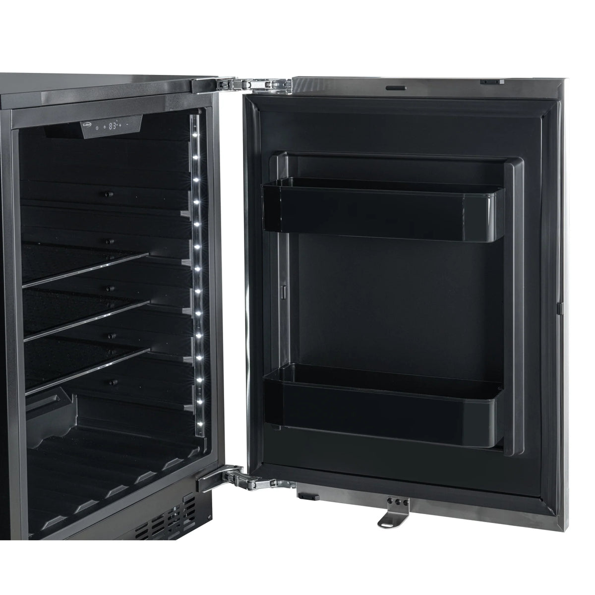 24 in. Panel Ready Compact Refrigerator, 5 cu. ft. in Black