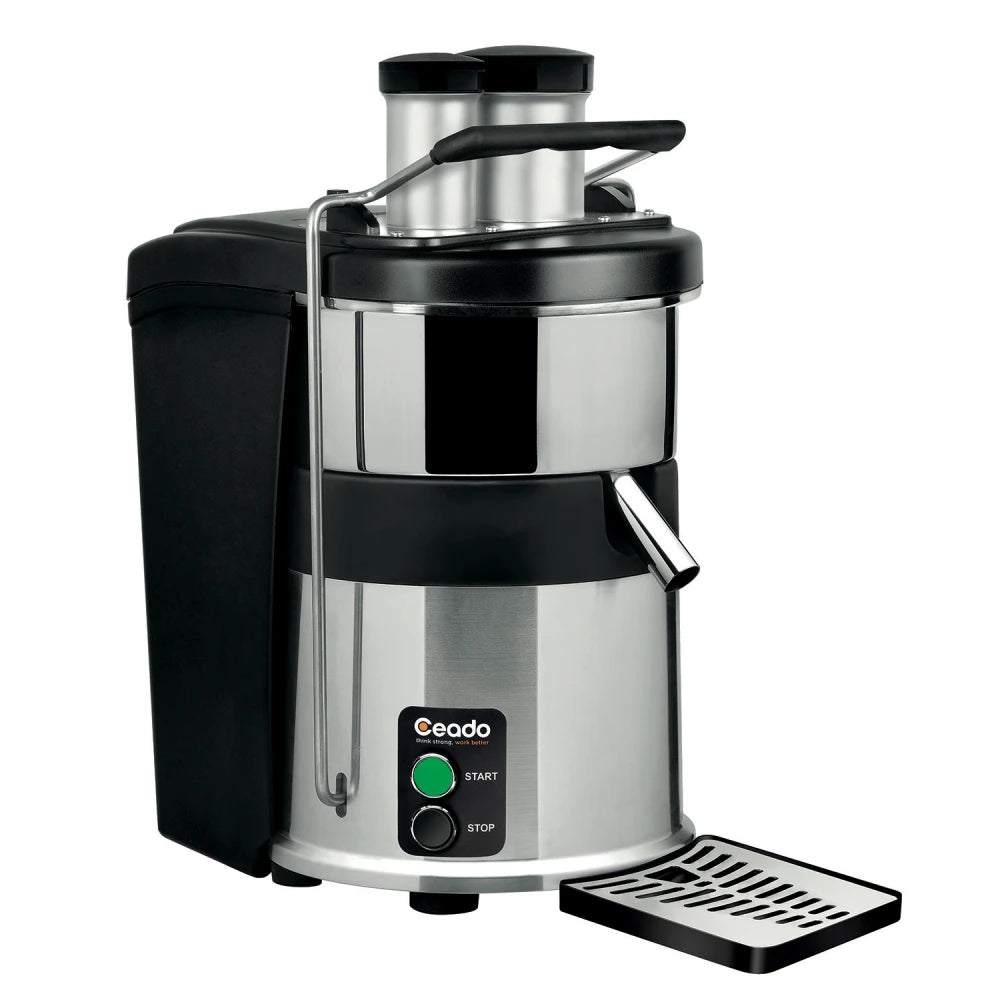 Juicernet ES700 Ceado Centrifugal Continuous Feed Juicer - Interlock System, Pulp Retainer, 800W, 120v