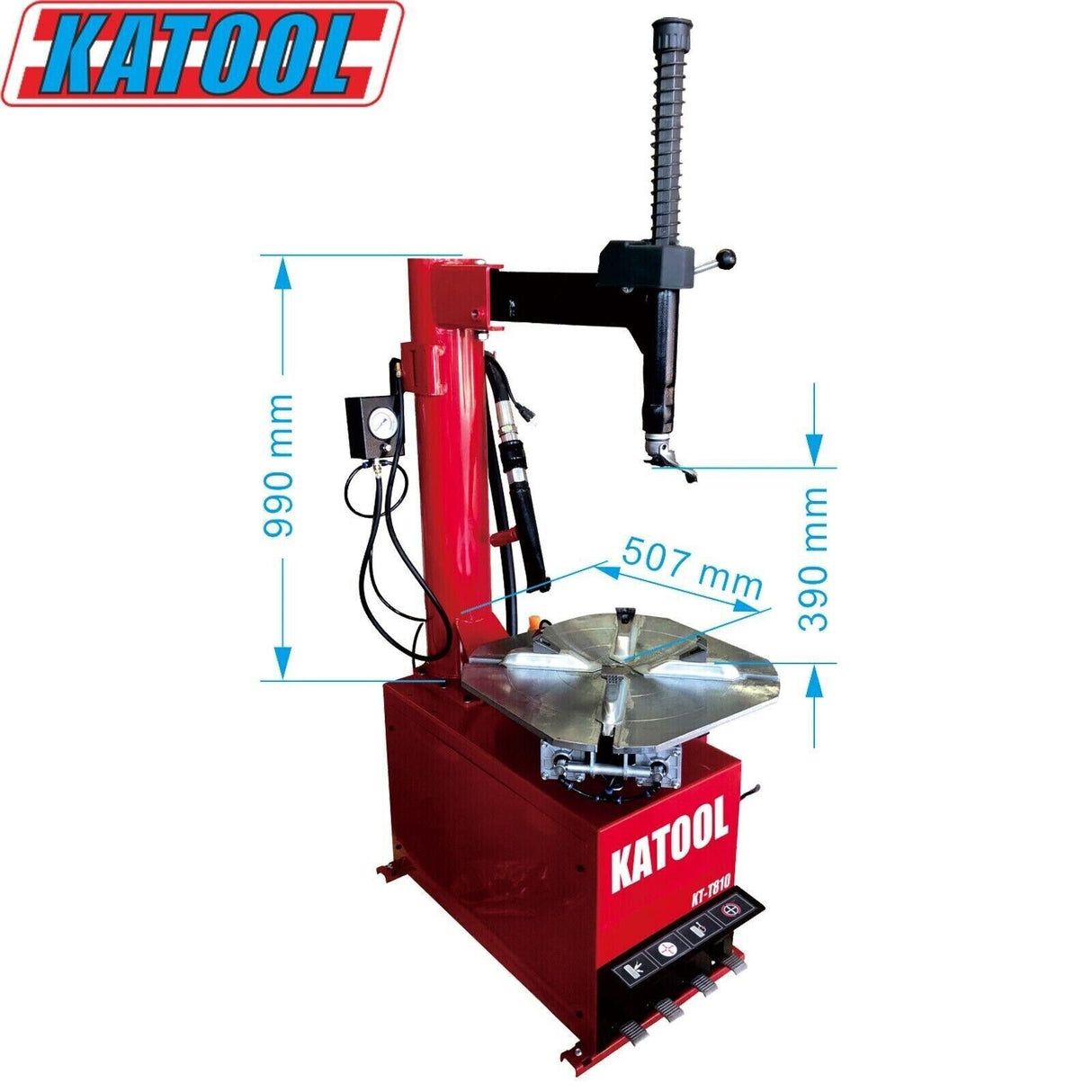 Katool KT-T810 Tire Changer and KT-B700 Wheel Balancer Combo