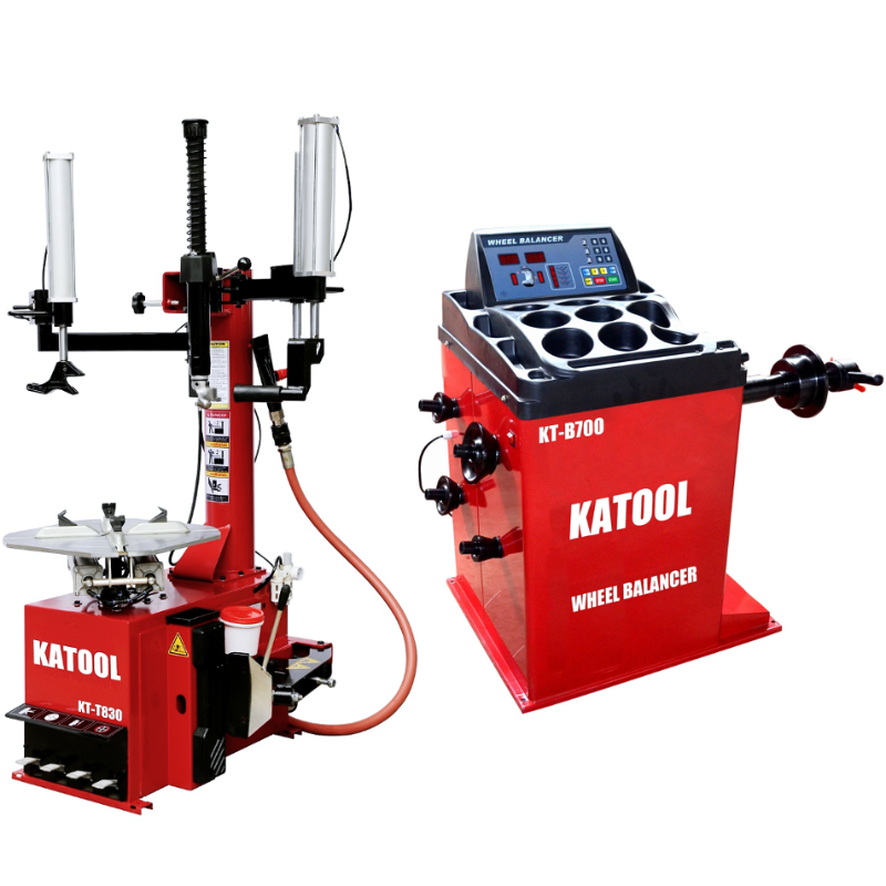 Katool KT-T830 Tire Changer+B700 Wheel Balancer Combo