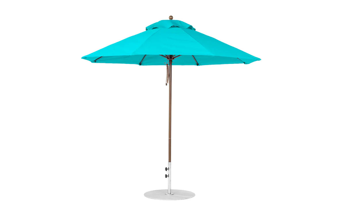 Ledge Lounger Essential Fiberglass Umbrella - 9' Octagon Pulley