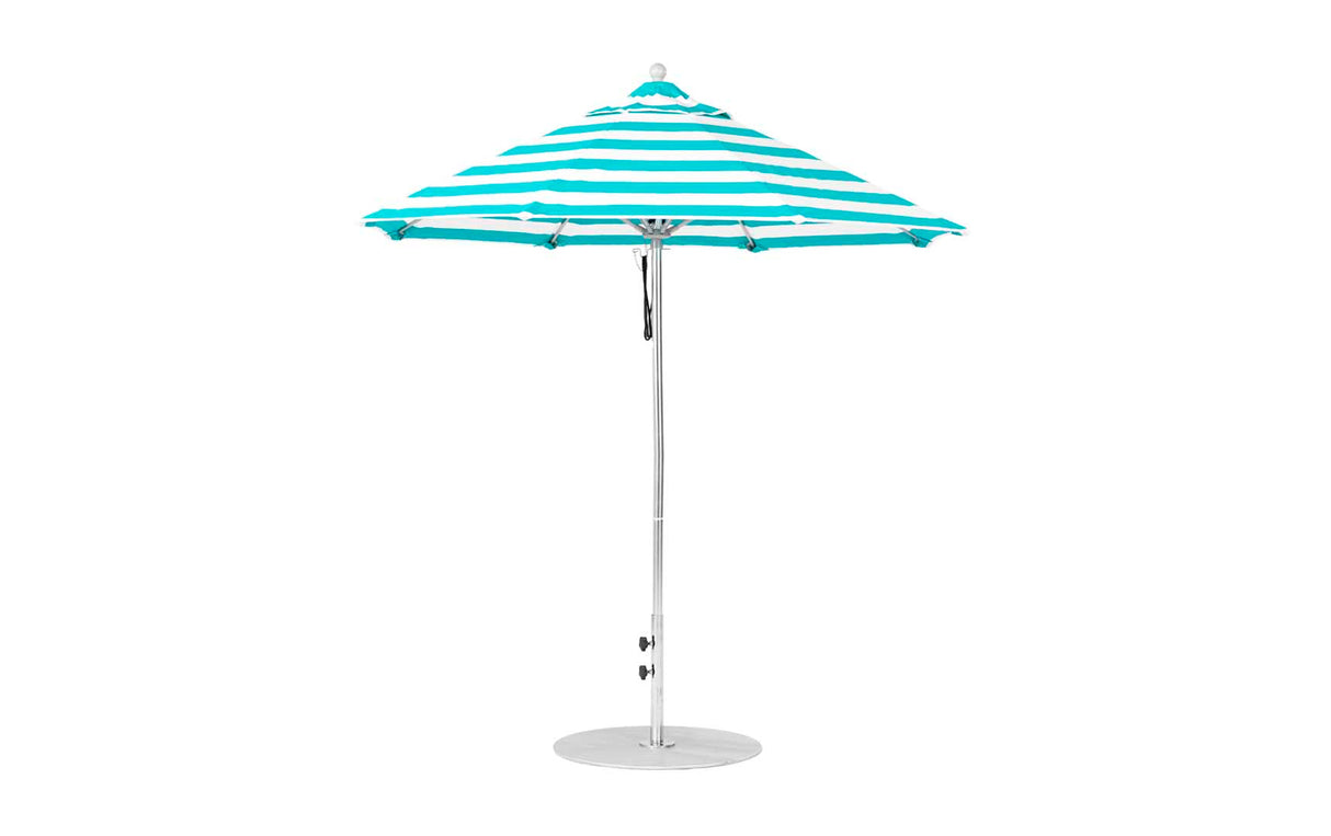 Ledge Lounger Essential Fiberglass Umbrella - 7.5' Octagon Pulley