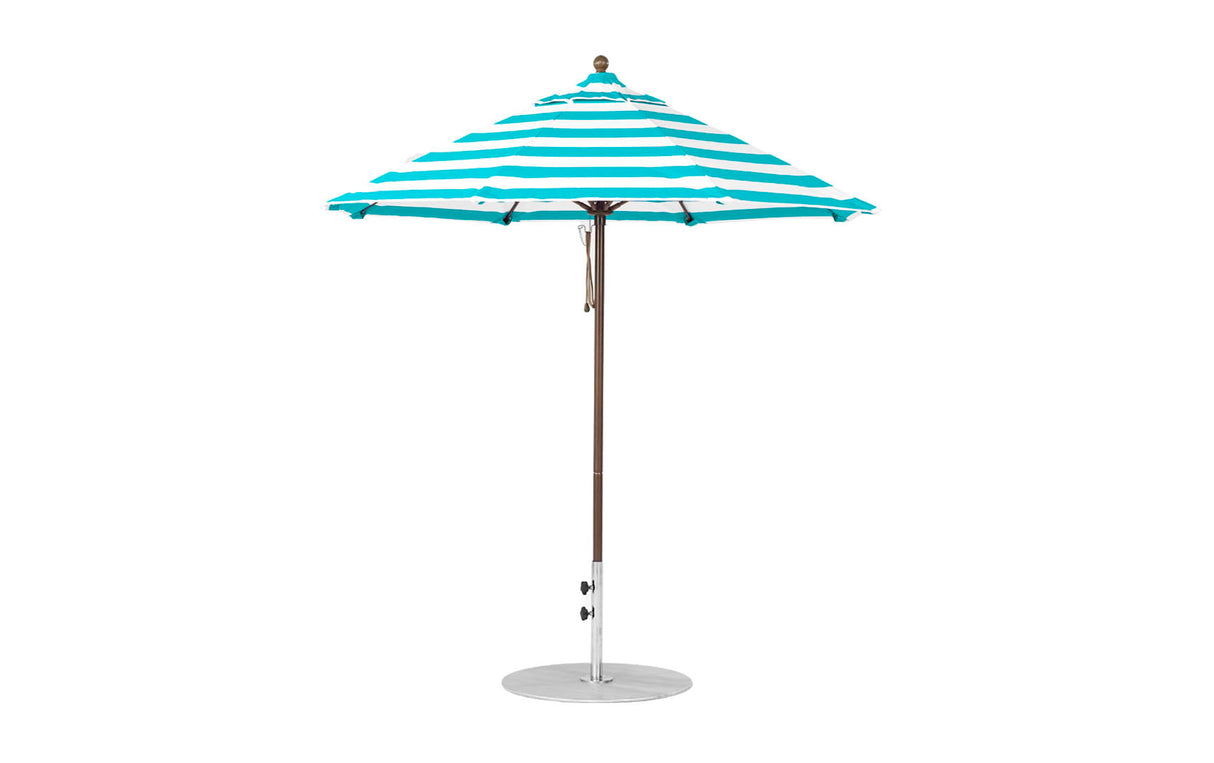 Ledge Lounger Essential Fiberglass Umbrella - 7.5' Octagon Pulley
