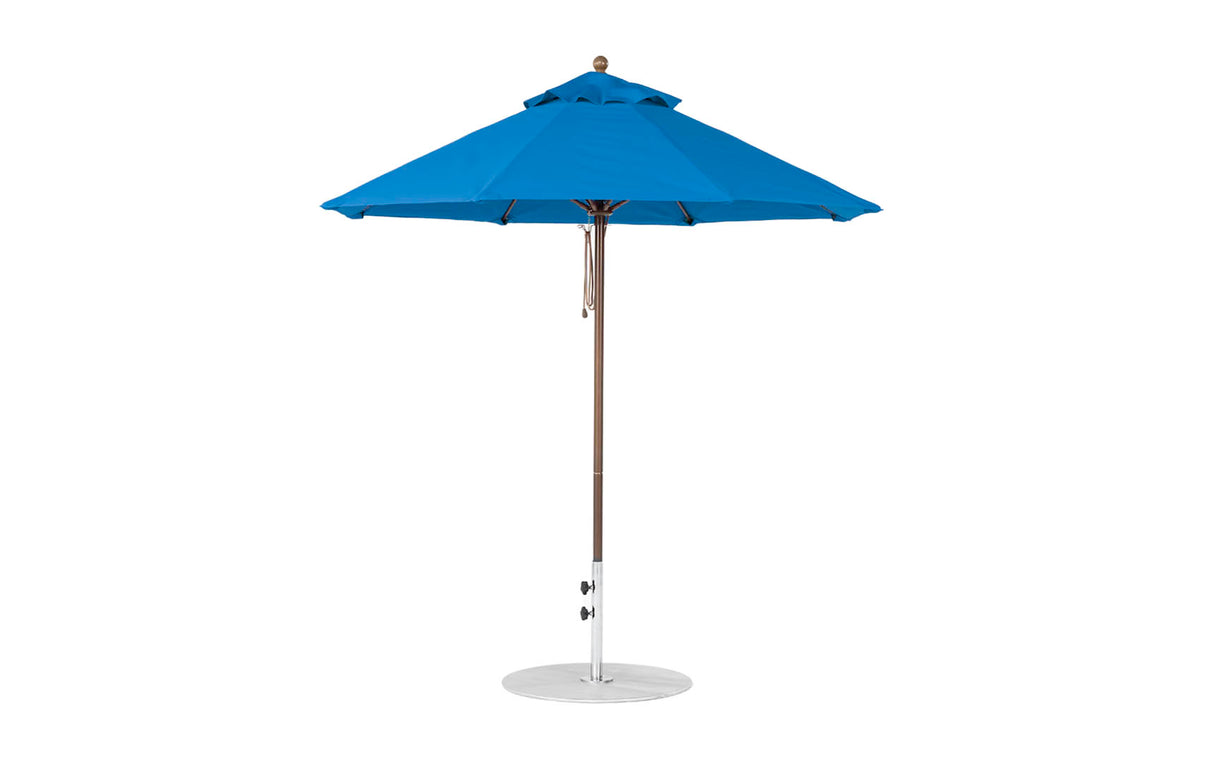 Ledge Lounger Essential Fiberglass Umbrella - 7.5' Octagon Pulley