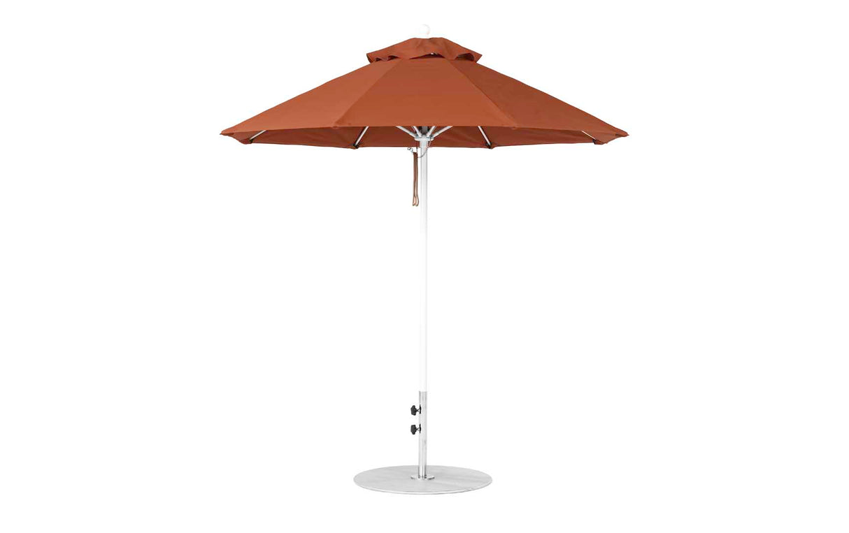 Ledge Lounger Essential Fiberglass Umbrella - 7.5' Octagon Pulley