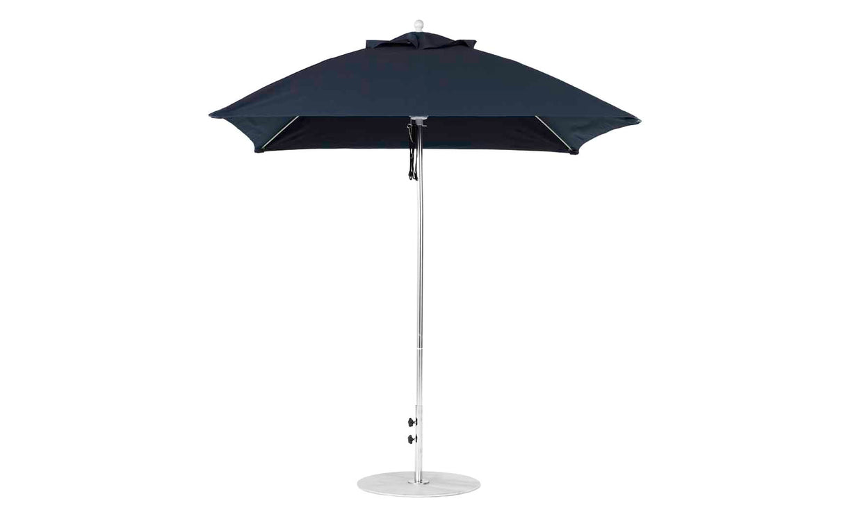Ledge Lounger Essential Fiberglass Umbrella - 7.5' Square Pulley