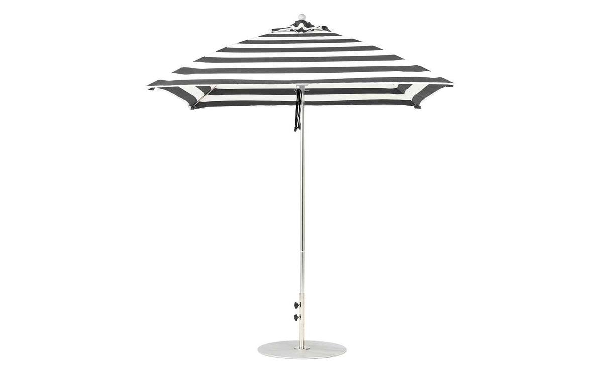 Ledge Lounger Essential Fiberglass Umbrella - 7.5' Square Pulley