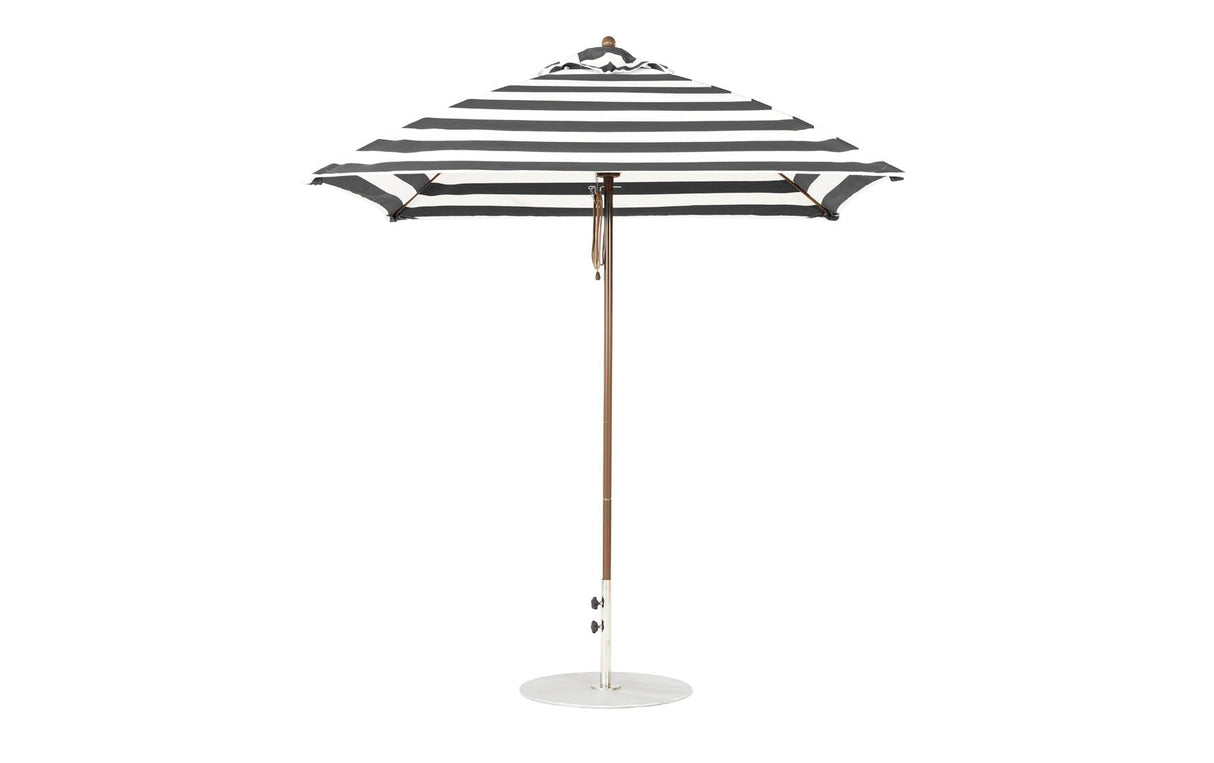 Ledge Lounger Essential Fiberglass Umbrella - 7.5' Square Pulley