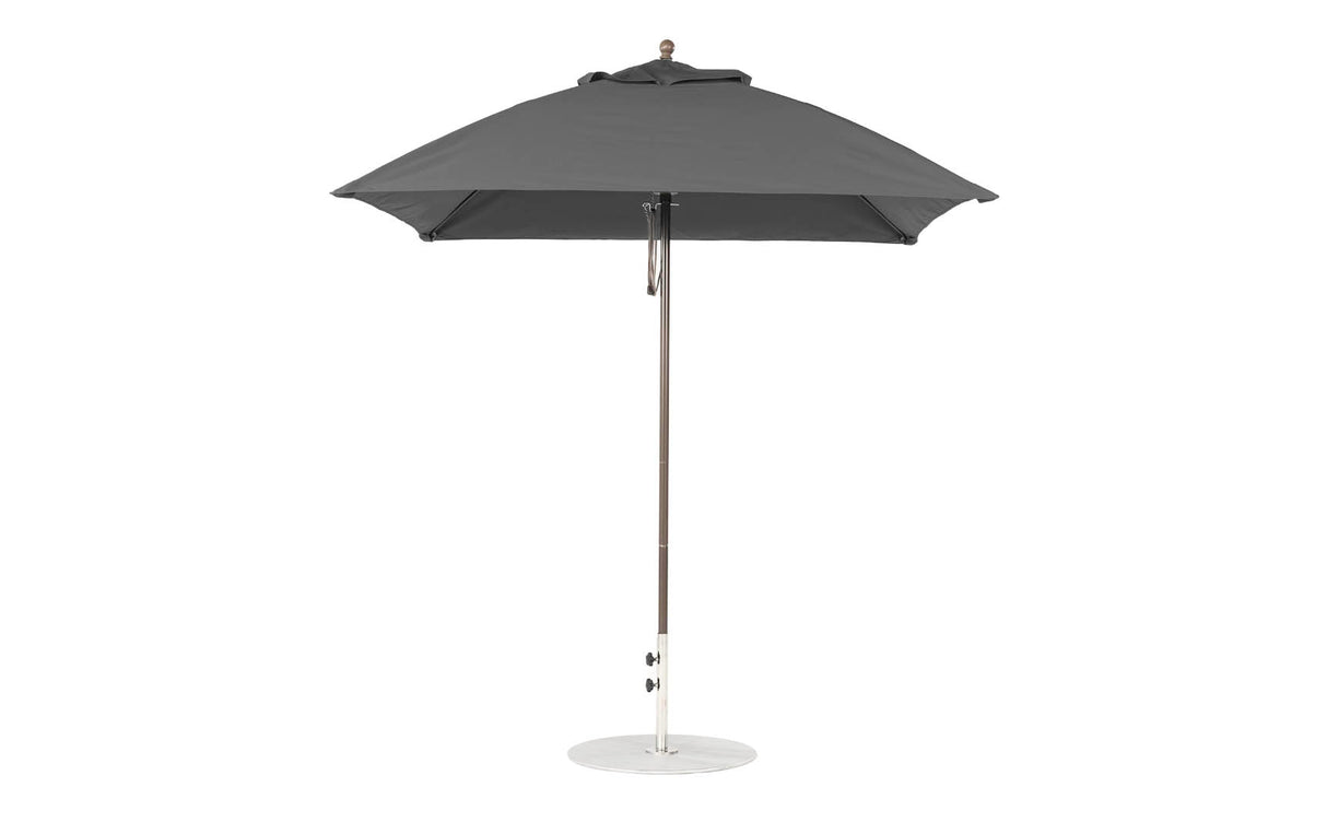 Ledge Lounger Essential Fiberglass Umbrella - 7.5' Square Pulley