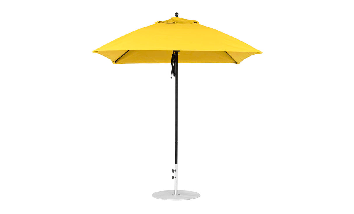Ledge Lounger Essential Fiberglass Umbrella - 7.5' Square Pulley