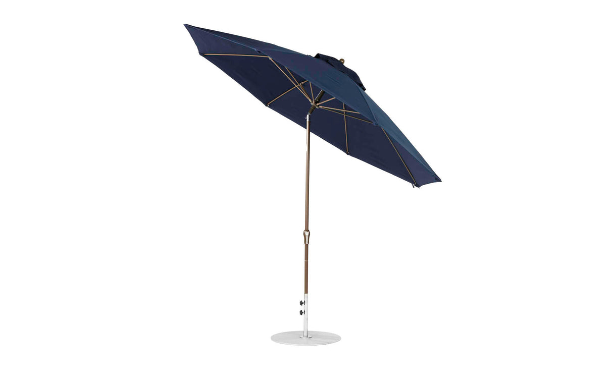 Ledge Lounger Essential Fiberglass Umbrella - 11' Octagon Crank Auto Tilt
