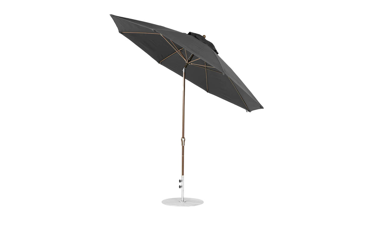 Ledge Lounger Essential Fiberglass Umbrella - 11' Octagon Crank Auto Tilt