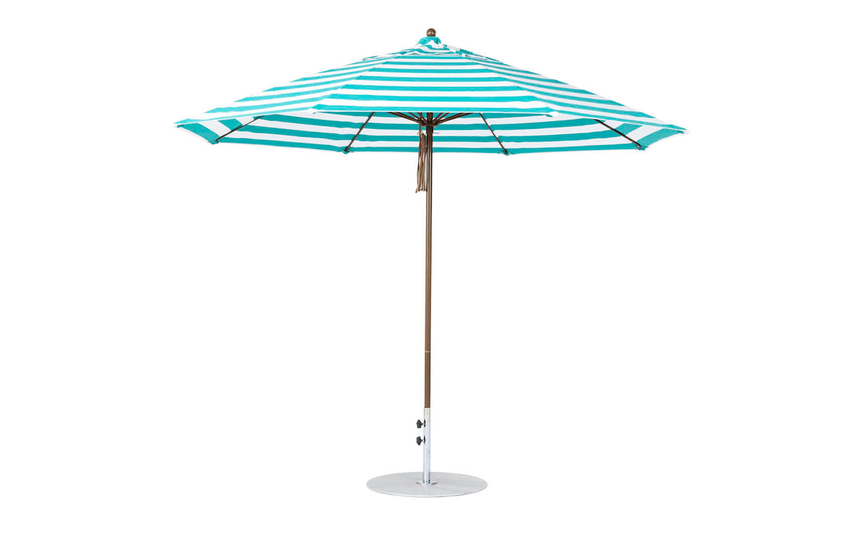 Ledge Lounger Essential Fiberglass Umbrella - 11' Octagon Pulley