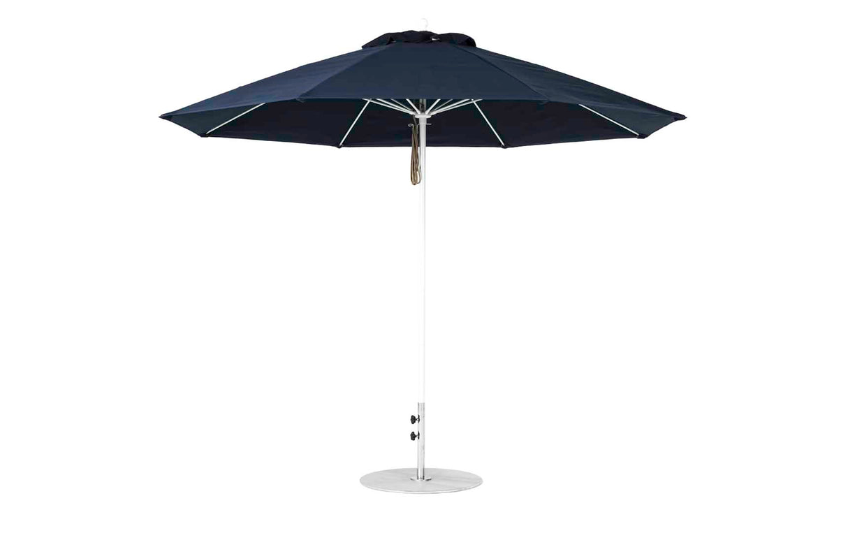 Ledge Lounger Essential Fiberglass Umbrella - 11' Octagon Pulley