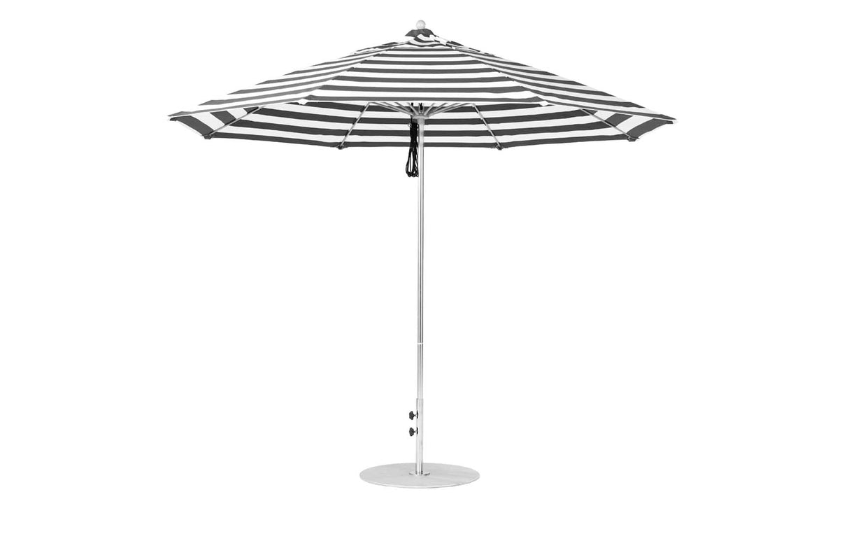 Ledge Lounger Essential Fiberglass Umbrella - 11' Octagon Pulley