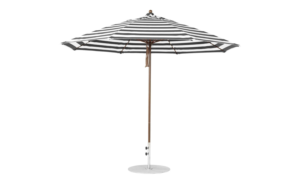 Ledge Lounger Essential Fiberglass Umbrella - 11' Octagon Pulley