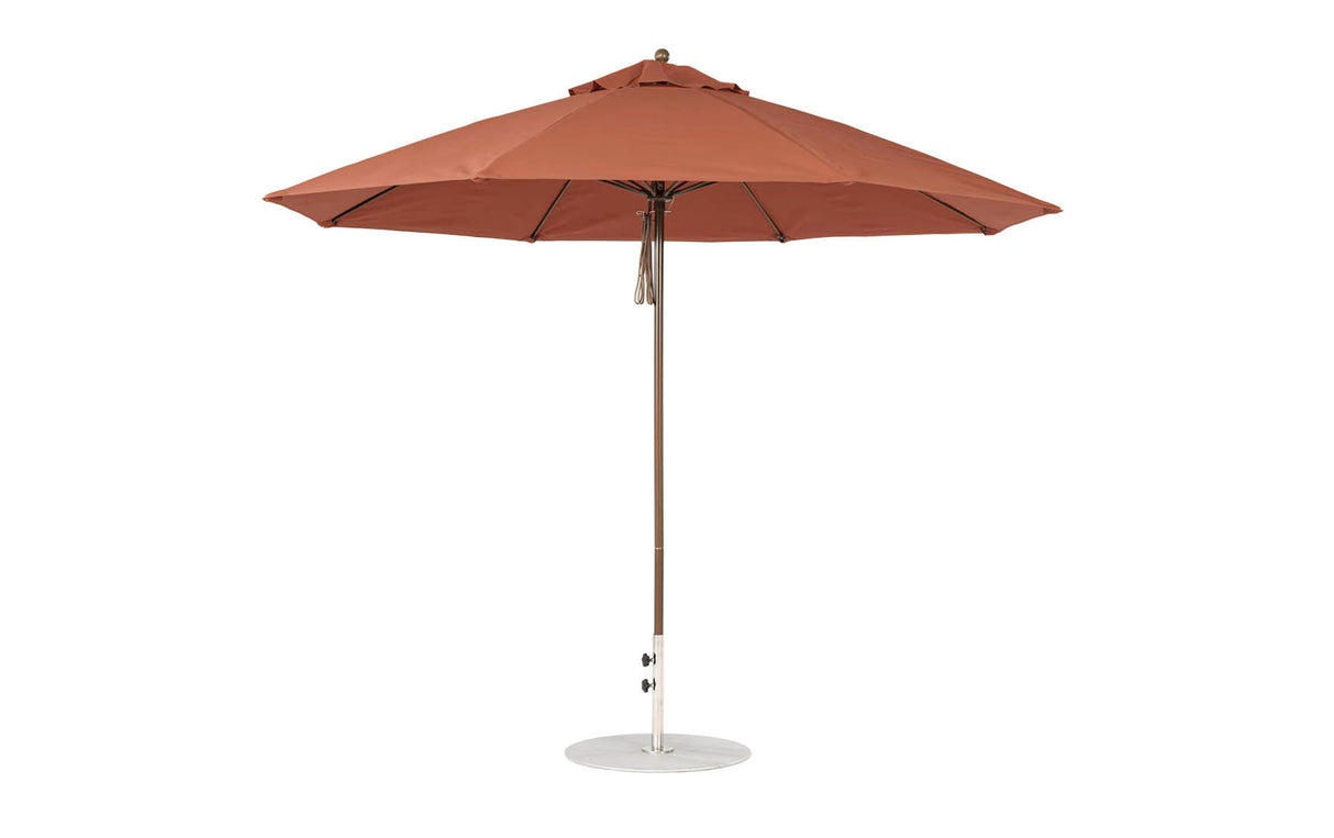 Ledge Lounger Essential Fiberglass Umbrella - 11' Octagon Pulley