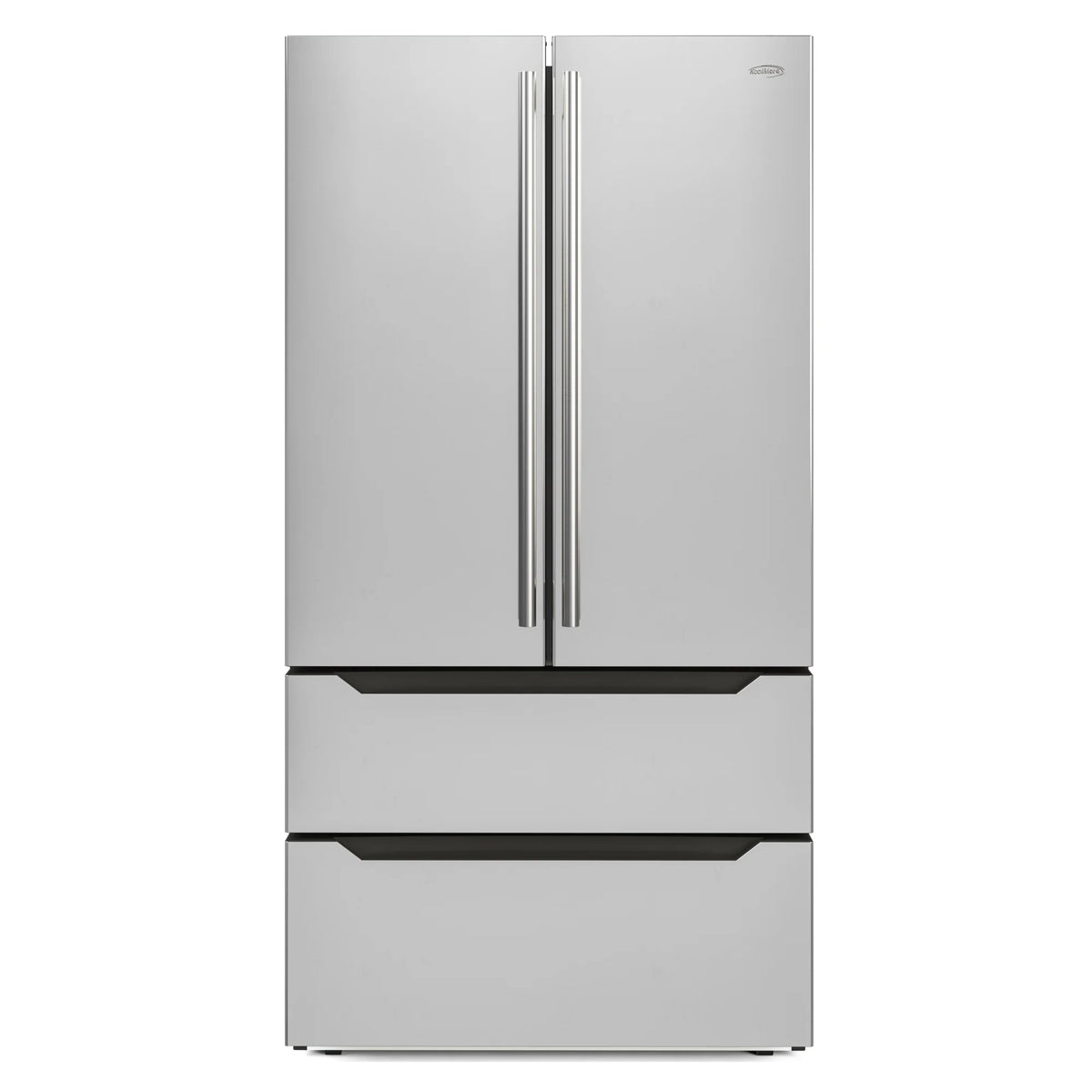 KoolMore 22.5 Cu. ft. French Door Refrigerator, Deep Freezer, 4 Door Stainless-Steel Fridge