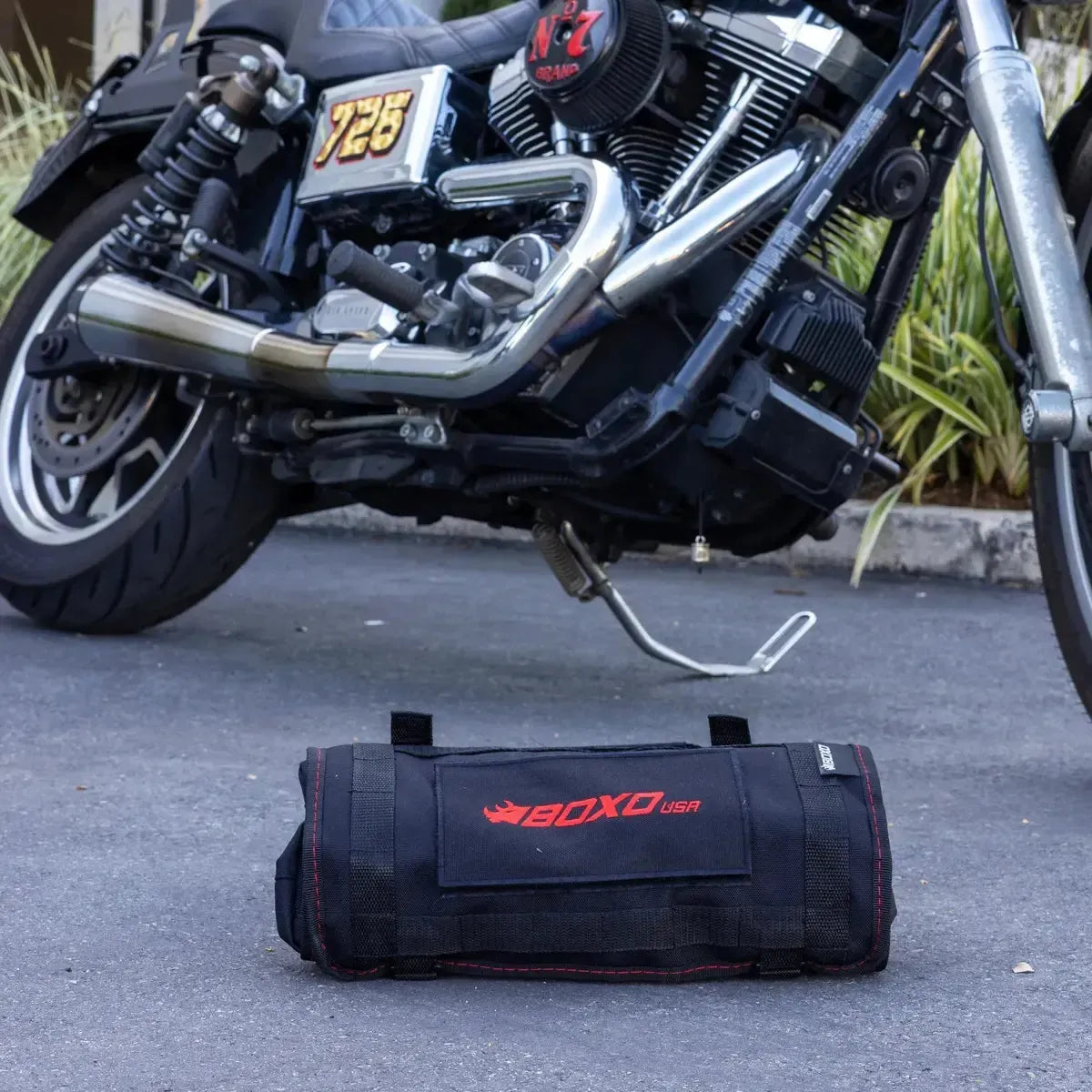 Boxo Motorcycle Roll | 48-Piece Motorcycle Tool Kit