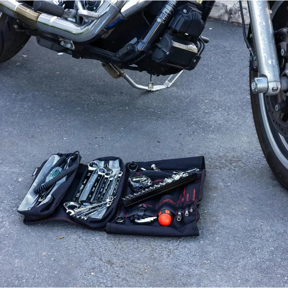 Boxo Motorcycle Roll | 48-Piece Motorcycle Tool Kit