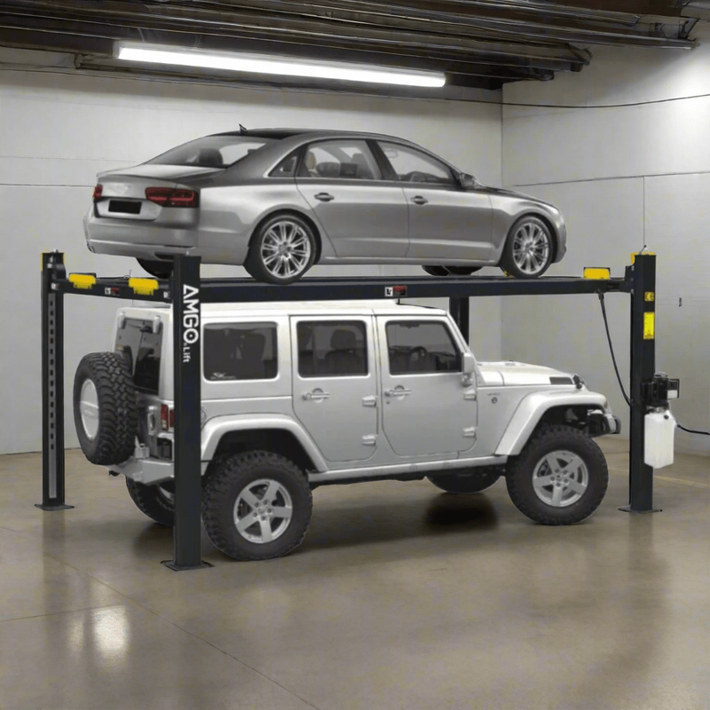 AMGO 408-HP 8,000 lbs 4 Post Parking Lift