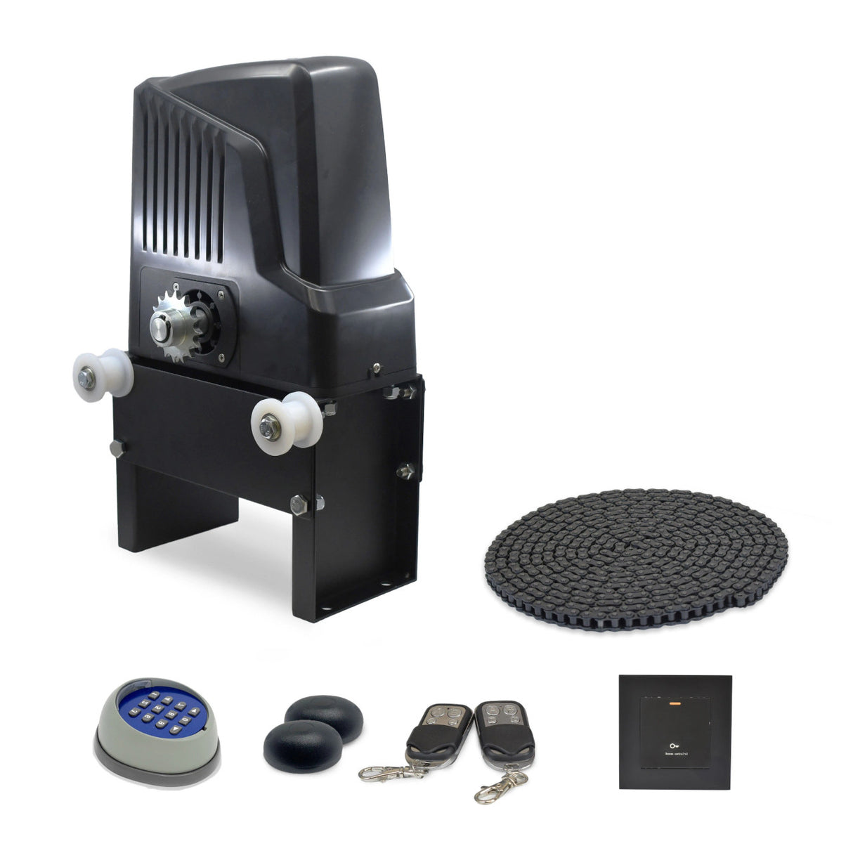 Aleko Chain-Driven Sliding Gate Opener – AC1100 Accessory Kit