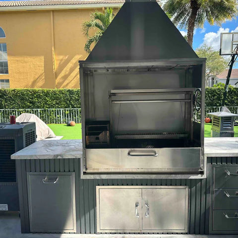 Attachment Built-in Smoke Hood Tagwood ASH05 Compatible with BBQ05SS Grills -