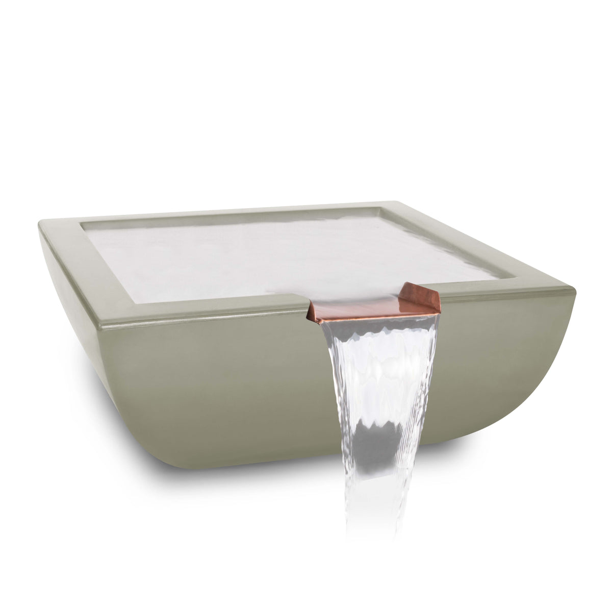 The Outdoor Plus Avalon Concrete Water Bowl