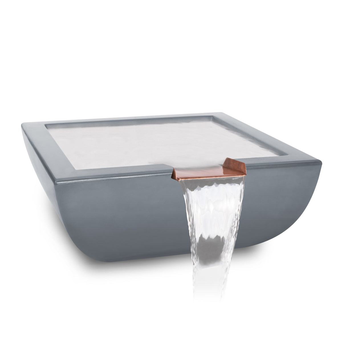 The Outdoor Plus Avalon Concrete Water Bowl